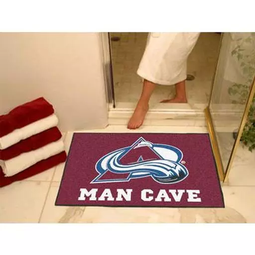 Colorado Avalanche Man Cave All-Star Mat 33.75"x42.5"