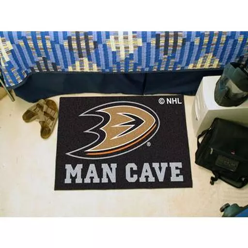 Anaheim Ducks Man Cave Starter Rug 19"x30"