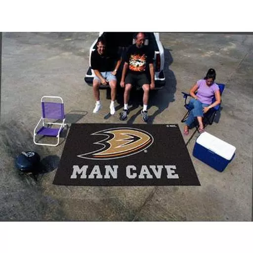 Anaheim Ducks Man Cave Tailgater Rug 5''x6''