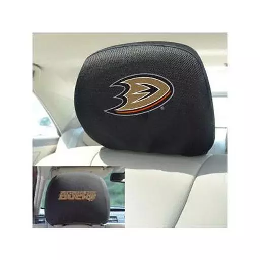 Anaheim Ducks Head Rest Cover 10"x13"