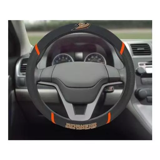 Anaheim Ducks Steering Wheel Cover 15"x15"