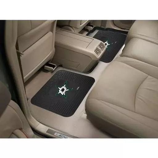 Dallas Stars Backseat Utility Mats 2 Pack 14"x17"