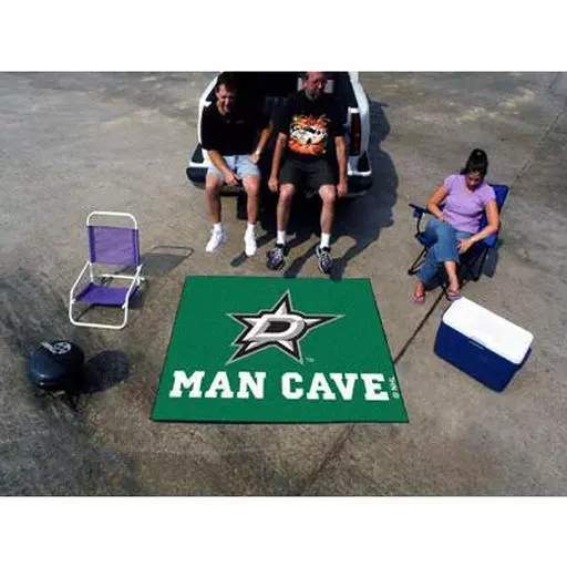 Dallas Stars Man Cave Tailgater Rug 5''x6''