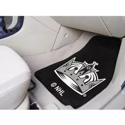Click here to learn more about the Los Angeles Kings 2-pc Printed Carpet Car Mats 17"x27".