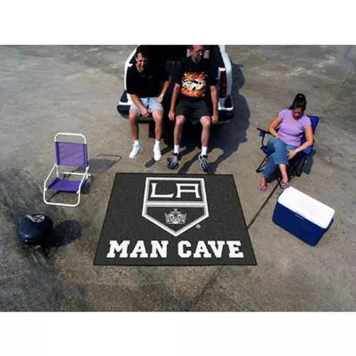 Los Angeles Kings Man Cave Tailgater Rug 5''x6''