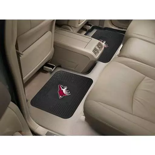 Phoenix Coyotes Backseat Utility Mats 2 Pack 14"x17"