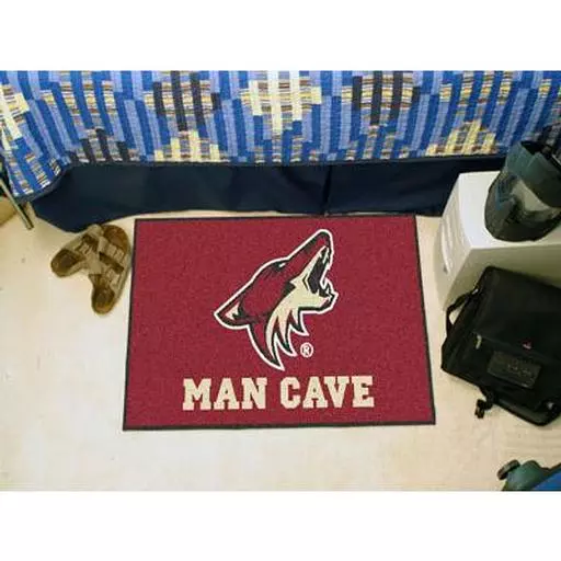 Phoenix Coyotes Man Cave Starter Rug 19"x30"