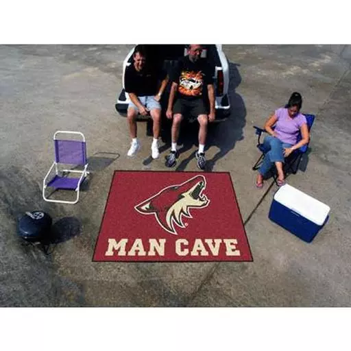 Phoenix Coyotes Man Cave Tailgater Rug 5''x6''