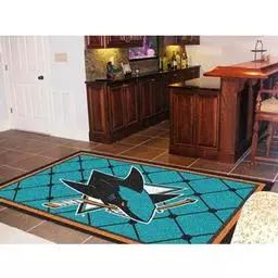 Click here to learn more about the San Jose Sharks Rug 5''x8''.