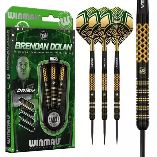Winmau Brendan Dolan Signature Series Steel Tip Darts