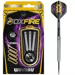 Click here to learn more about the Winmau Foxfire 80% Tungsten Steel Tip Darts .