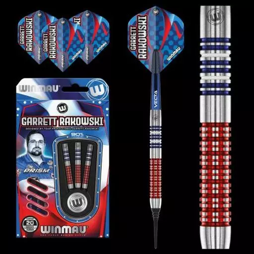 Winmau Garrett Rakowski - 20 gram 90% Tungsten alloy