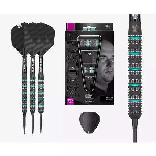 Target Darts Rob Cross Black Edition SP 23 Grams Steel Tip