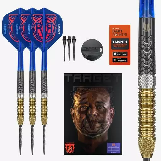 Target Darts Raymond Van Barneveld Gen 6 SP 95% Tungsten Steel Tip Darts