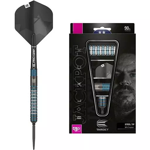 Target Darts ADRIAN LEWIS BLACK SP steel tip darts