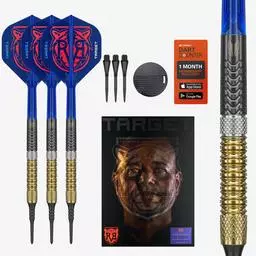 Click here to learn more about the Target Darts Raymond Van Barneveld Gen 6 95% Tungsten Soft Tip Darts.