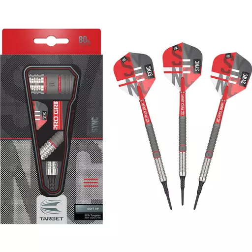 Target Darts Sync 80% 10 Soft Tip Darts 2022