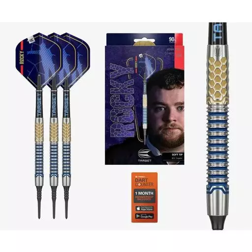 Target Darts Josh Rock G1 Soft Tip Darts 20 Gram