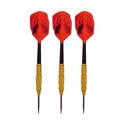 Click here to learn more about the Gold Widow Knurled Movable Point Steel Tip Darts.
