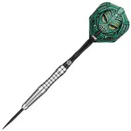 Click here to learn more about the Shot! Darts Tribal Weapon Toki Steel Tip Dart Set 90% Tungsten Barrels.