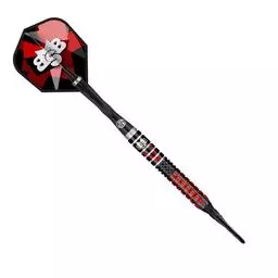 Click here to learn more about the Shot! Darts Michael Smith Defiant Soft Tip Dart Set-90% Tungsten Barrels 18 Grams.