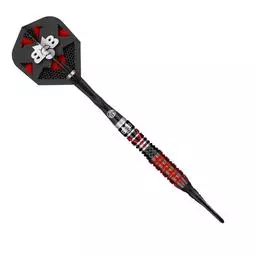 Click here to learn more about the Shot! Darts Michael Smith Tenacious Soft Tip Dart Set-90% Tungsten Barrels.