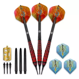 Click here to learn more about the Shot! Darts MYSTIC SOFT TIP DARTS SET - PREMIUM BRASS.