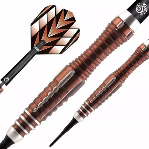 Shot! Darts Tribal Weapon 1 Series Soft Tip Dart Set-90% Tungsten Barrels