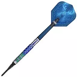 Click here to learn more about the Shot! Darts Celt Merlin Soft Tip Dart Set-95% Tungsten Barrels.