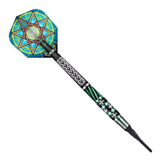 Shot! Darts Celt Druid Soft Tip Dart Set-90% Tungsten Barrels