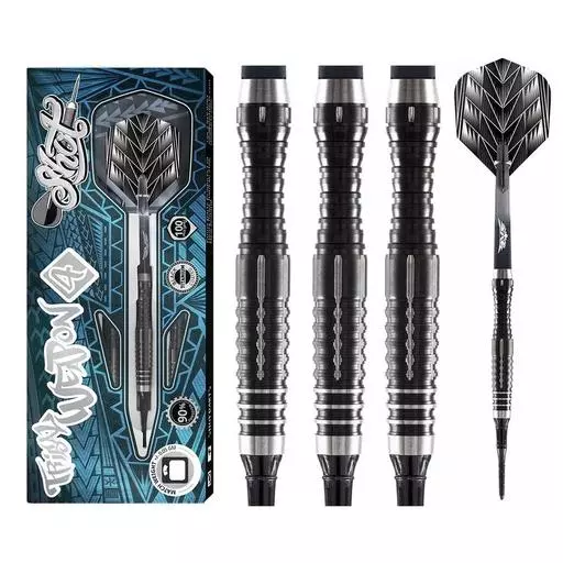 Shot! Darts TRIBAL WEAPON 4 SERIES - SOFT TIP DART SET - 90% TUNGSTEN BARRELS