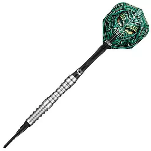Shot! Darts Tribal Weapon Toki Soft Tip Dart Set-90% Tungsten Barrels