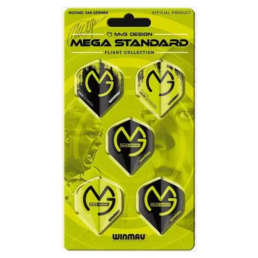 Winmau MVG Michael Van Gerwen Mega Standard Flight Collection