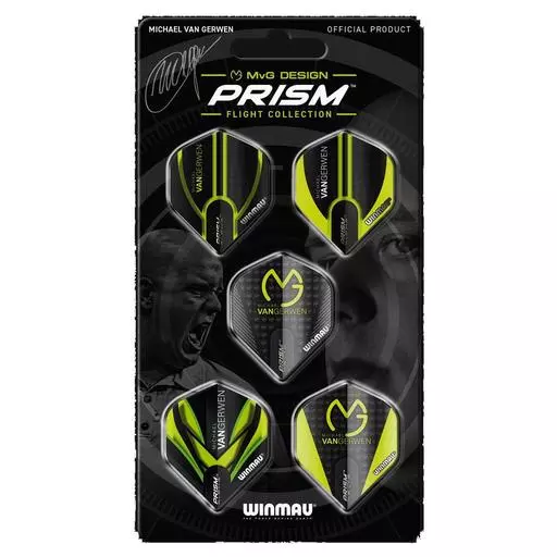 Winmau MVG Michael Van Gerwen Prism Flight Collection