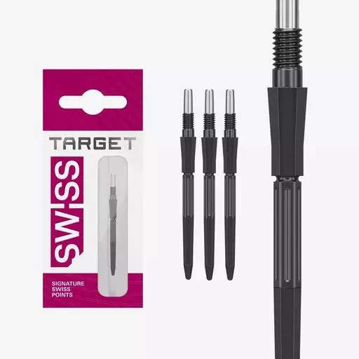 Target Darts Elysian Archetype 43 Swiss Point 30mm Black
