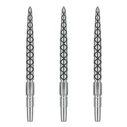 Click here to learn more about the Target Darts SWISS Steel Tip Replacement Points - DIAMOND Silver.