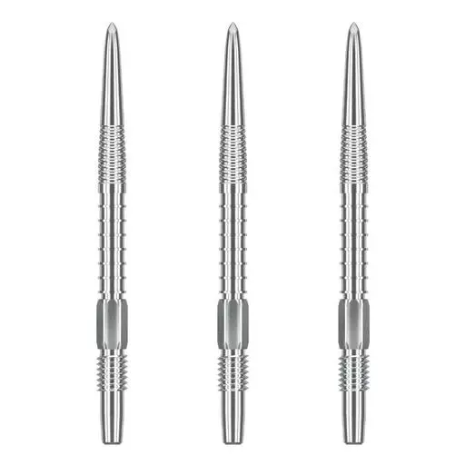 Target Darts SWISS Steel Tip Replacement Points - FIREPOINT Silver