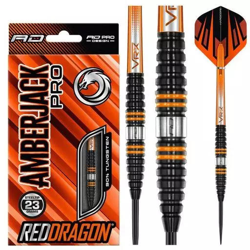 Red Dragon Amberjack Pro 2 Steel Tip Darts