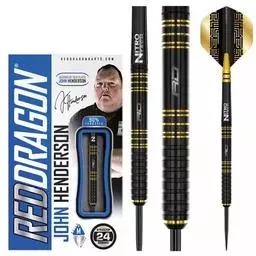 Click here to learn more about the Red Dragon John Henderson Steel Tip Darts.