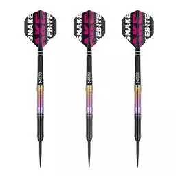 Click here to learn more about the Red Dragon Peter Wright Snakebite World Champion Steel Tip Darts.