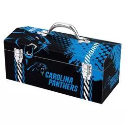Click here to learn more about the Fan Mats Carolina Panthers Tool Box.
