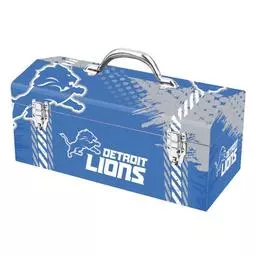 Click here to learn more about the Fan Mats Detroit Lions Tool Box.