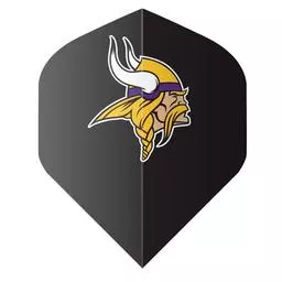 Click here to learn more about the Shot! Darts NFL Vikings Flight Set Black.