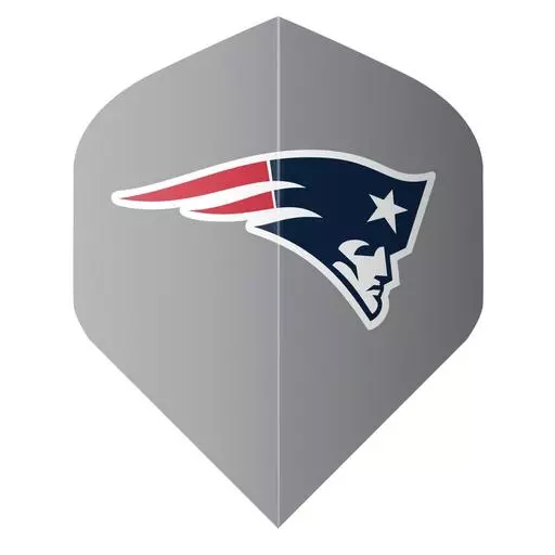 Shot! Darts NFL Patriots Flight Set Grey