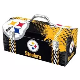 Click here to learn more about the Fan Mats Pittsburgh Steelers Tool Box.