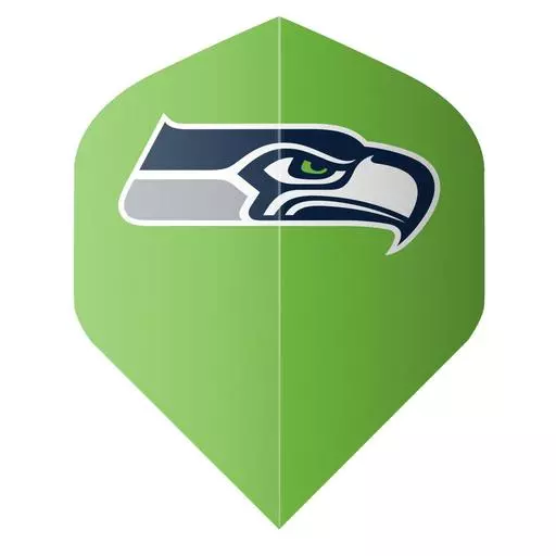 Shot! Darts NFL Seahawks Flight Set Green