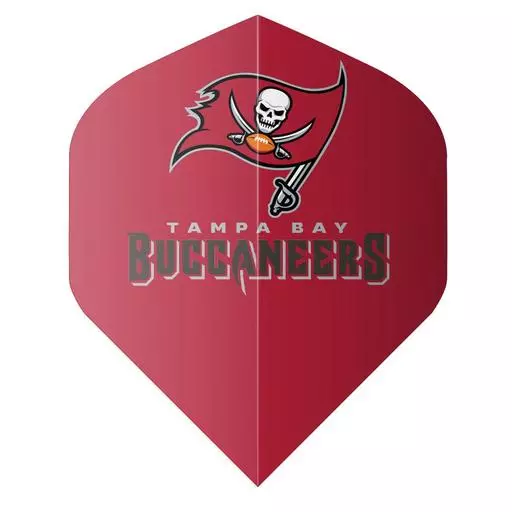 Shot! Darts NFL TB Buccaneers Flight Set Red