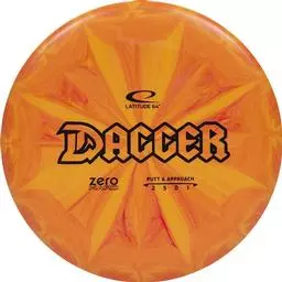 Click here to learn more about the Latitude 64 Zero Hard Dagger Putt and Approach Disc.