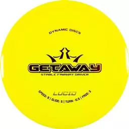 Click here to learn more about the Dynamic Discs Lucid Getaway Stable Fairway Driver.