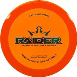 Click here to learn more about the Dynamic Discs Lucid Raider Maximum Distance Driver.